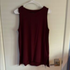 J. Jill Wearever Layering Tank in Burgundy